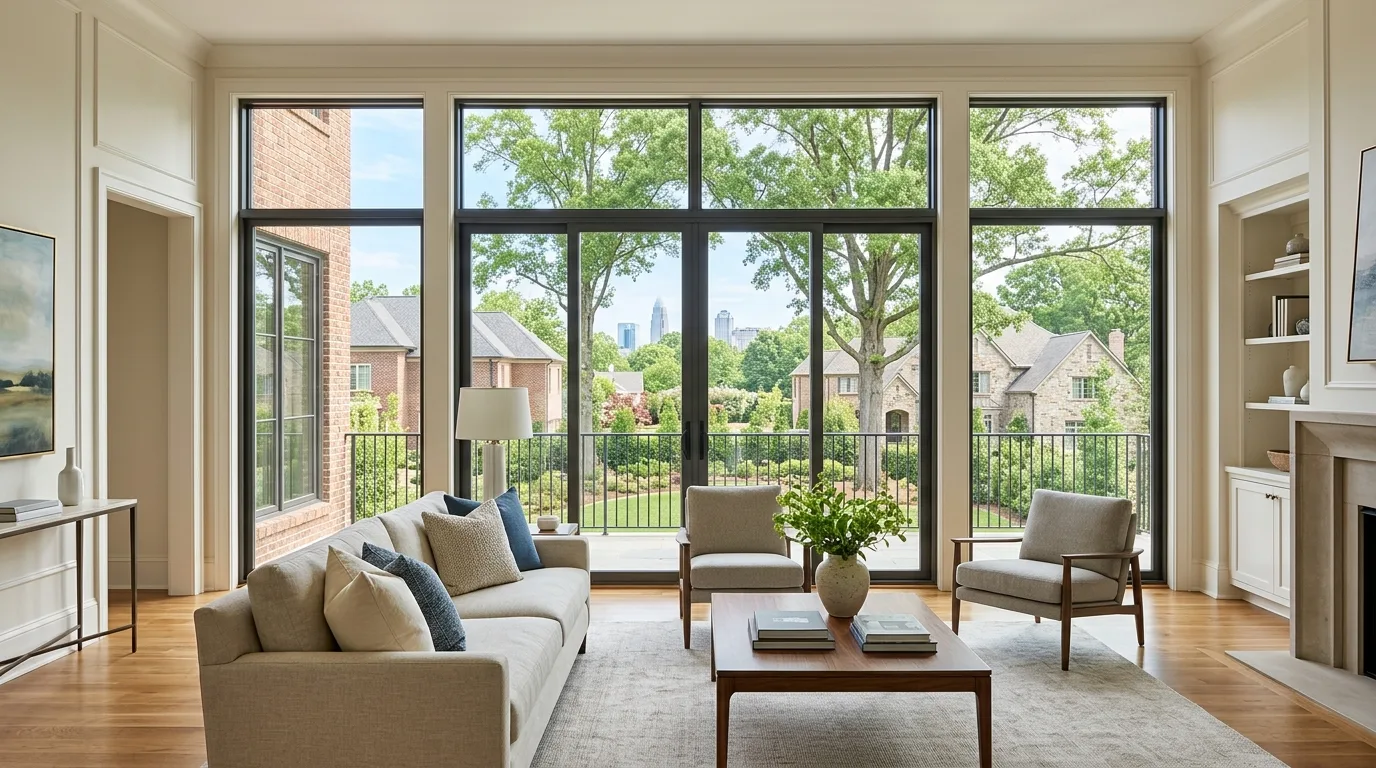 window cleaning work — professional service in Charlotte, NC