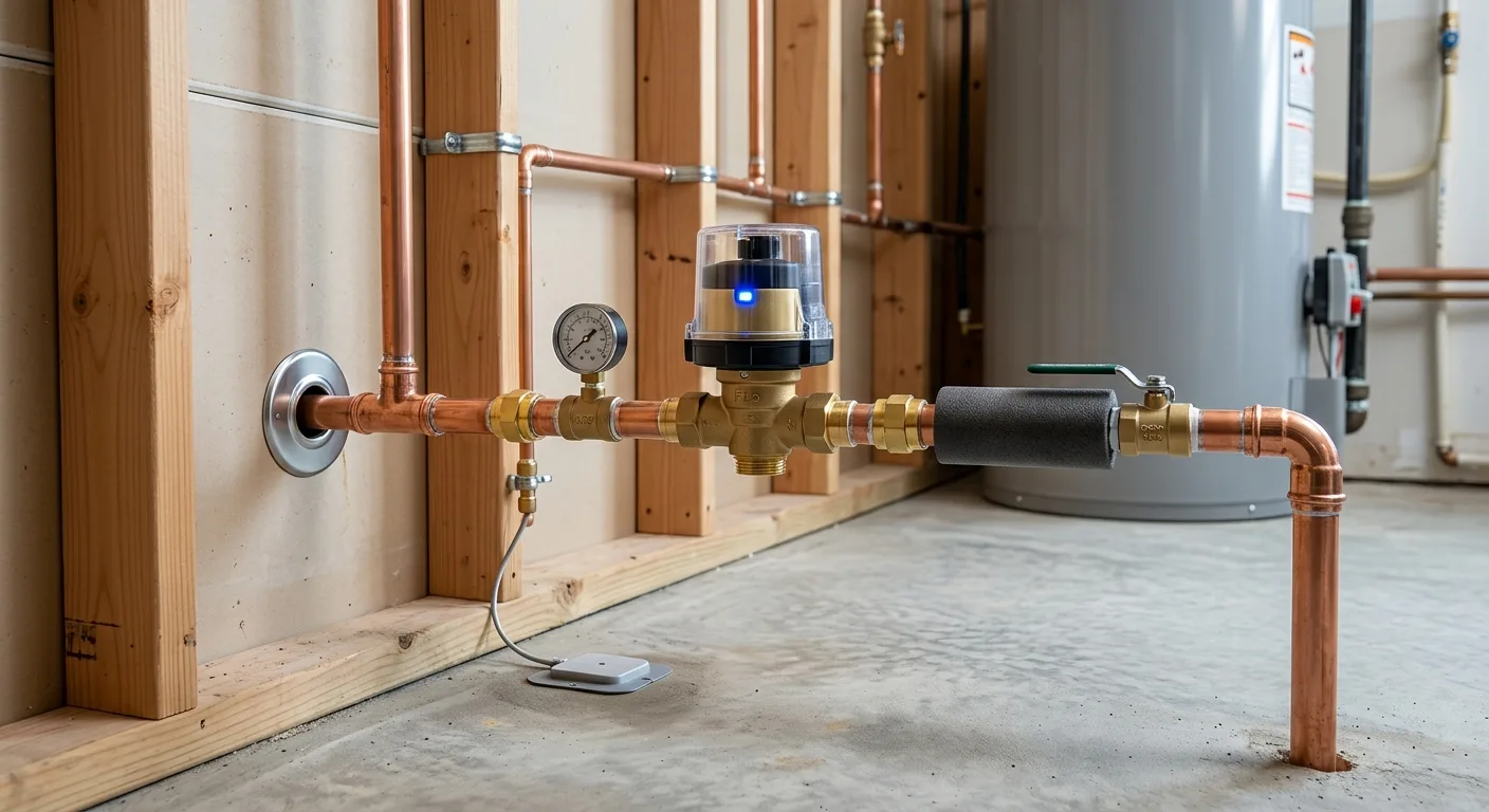 leak detection and pipe repair work, project example in Florissant, CO