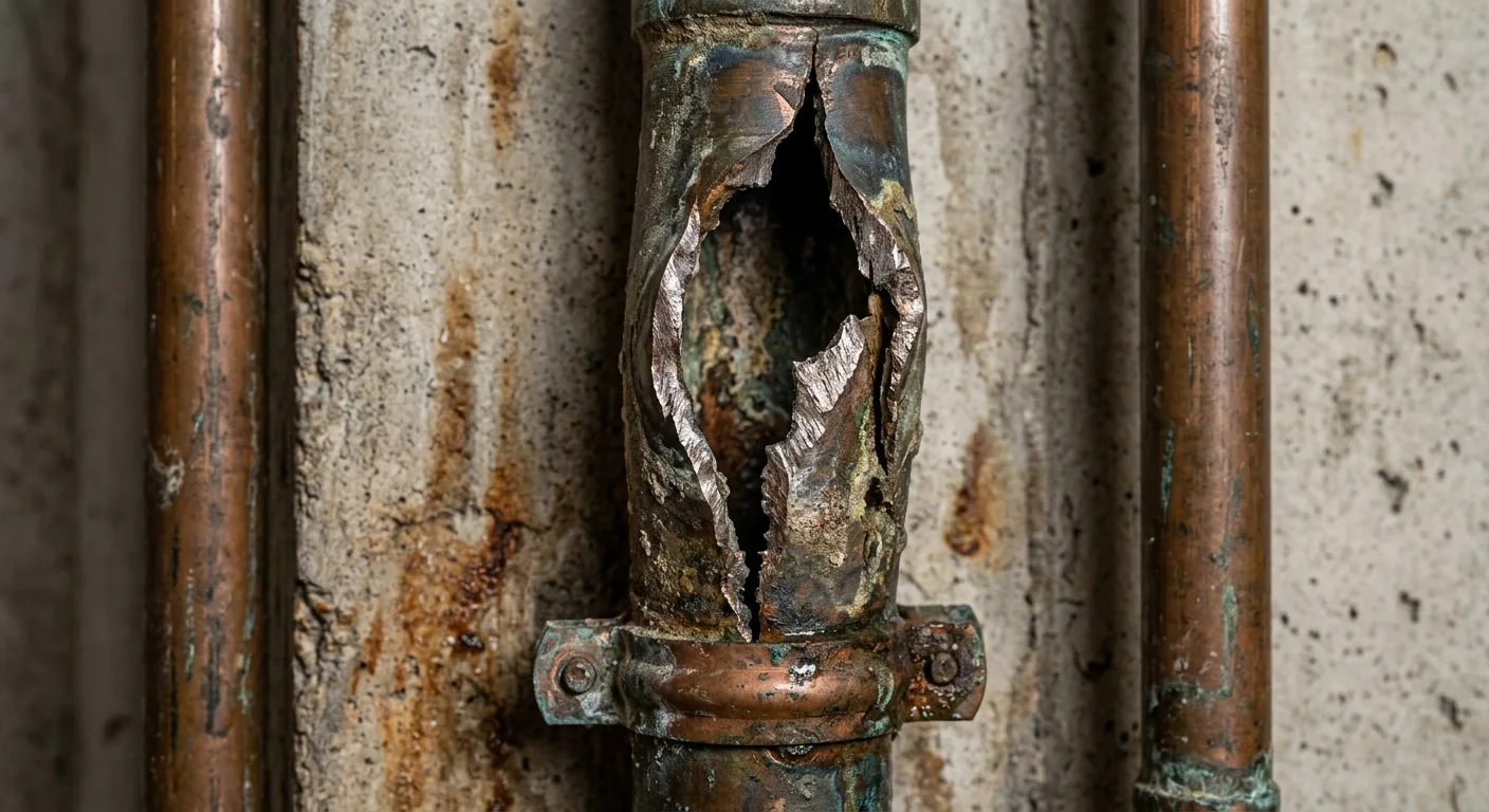 burst or split pipes work, professional service in Colorado Springs, CO