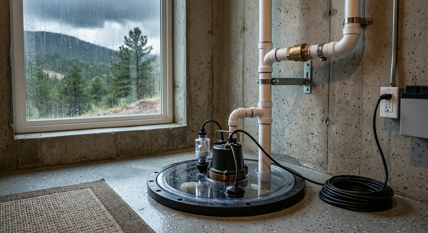 Sump Pump Installation