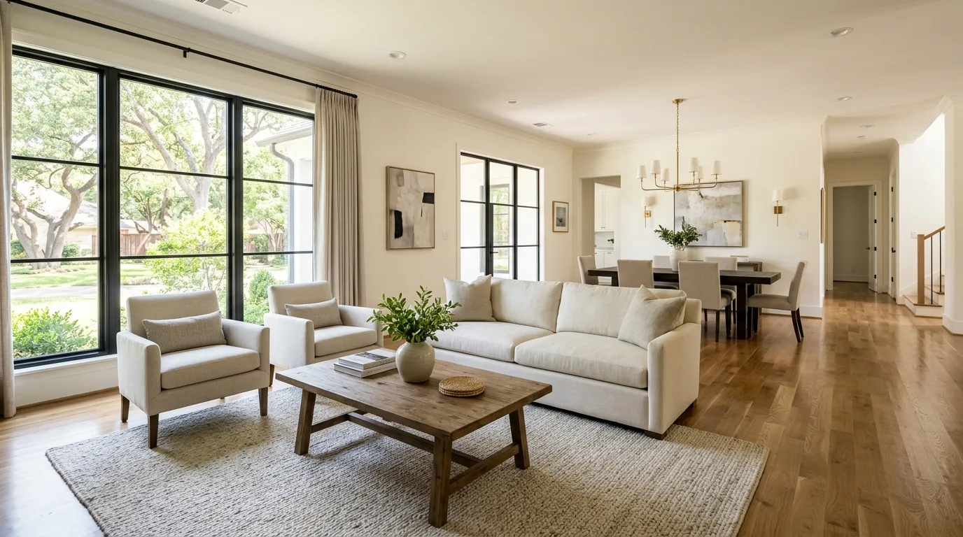 family-owned cleaning work — project example in Dallas, TX