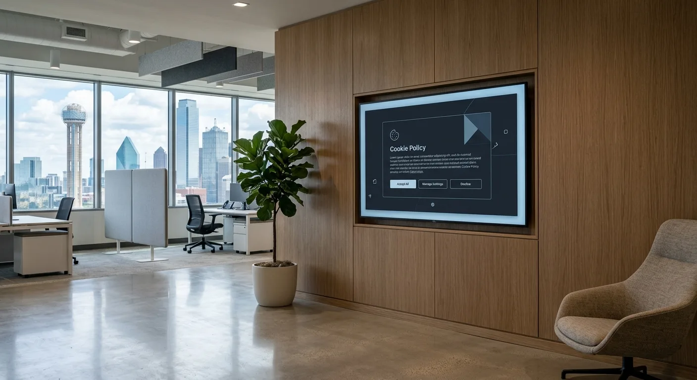 cookie policy work — project example in Dallas, TX
