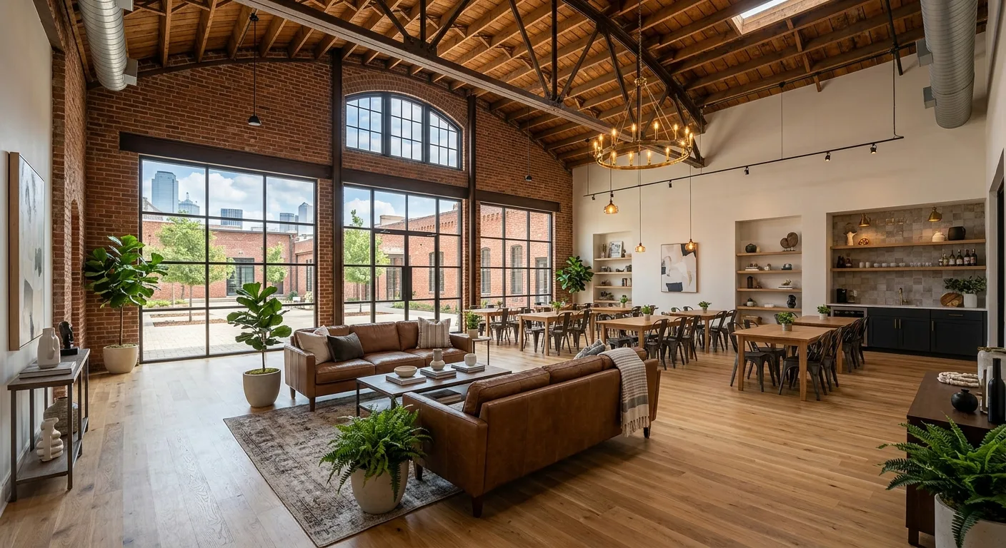 homes to events work — project example in Dallas, TX