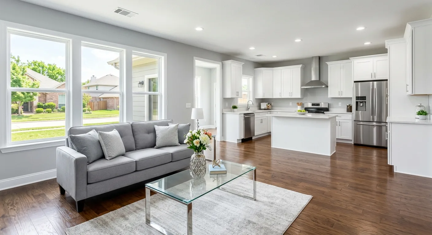 House cleaning service work — project example in Garland, TX