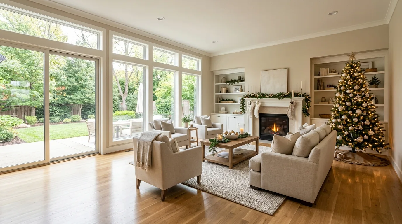 holiday cleaning easy work — project example in Dallas, TX