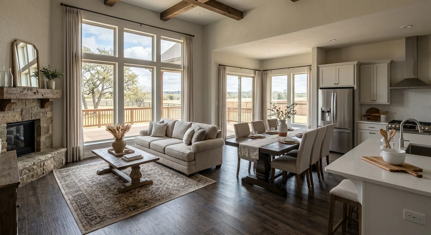 House cleaning service work — project example in Pilot Point, TX