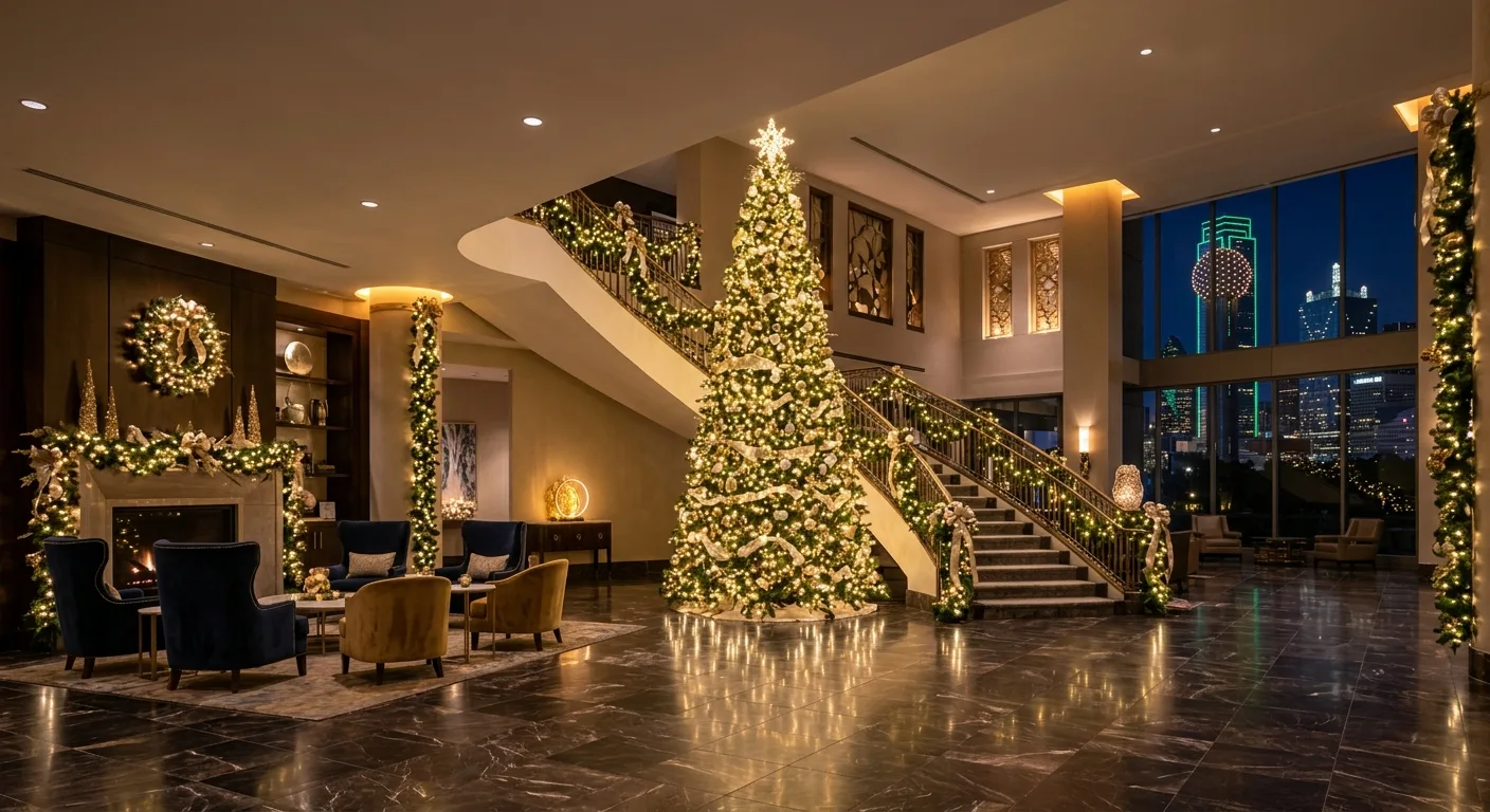 holiday event tips work — project example in Dallas, TX