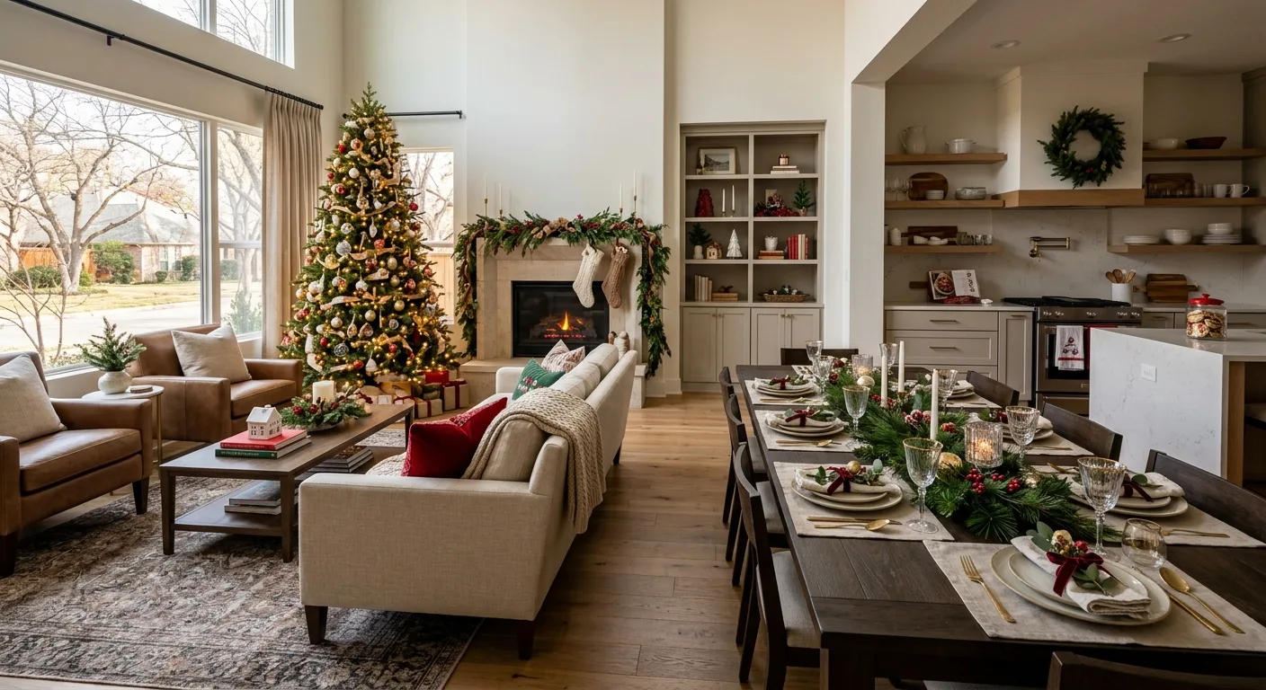 holiday prep work — project example in Dallas, TX