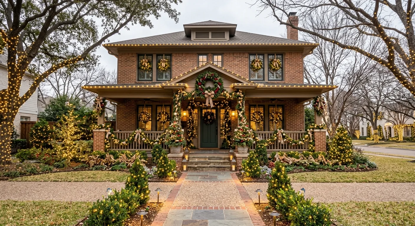 last-minute holiday work — project example in Dallas, TX
