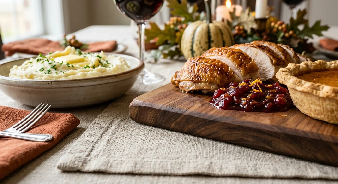 thanksgiving hosting work — project example in Dallas, TX