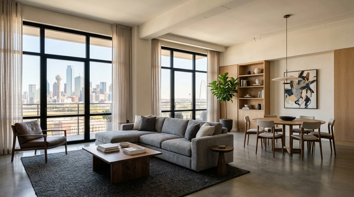 post-construction what work — project example in Dallas, TX