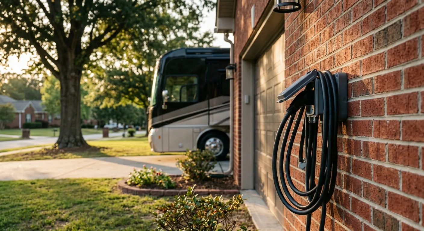 RV Charging Installation