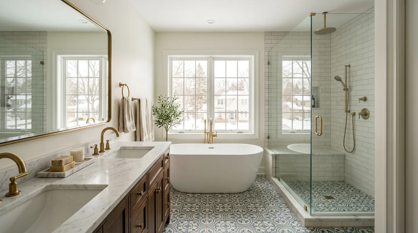 Residential plumbing repair project in the east metro, MN