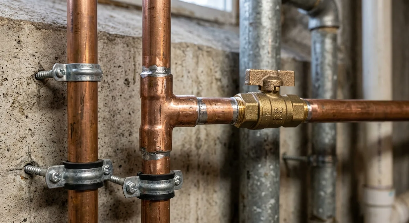 Residential plumbing repair project in the east metro, MN