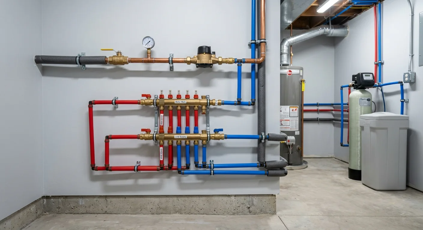 Residential plumbing repair project in the east metro, MN