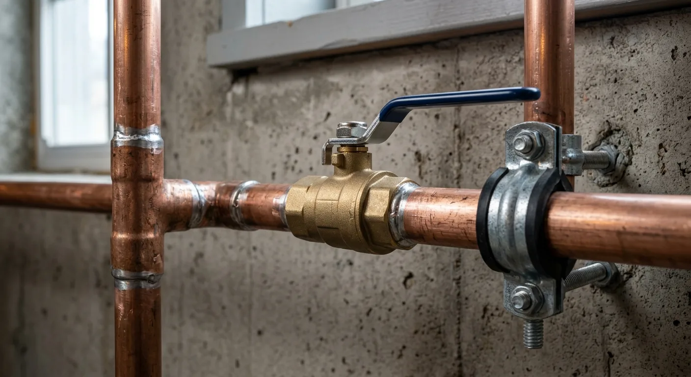 Residential plumbing repair project in the east metro, MN
