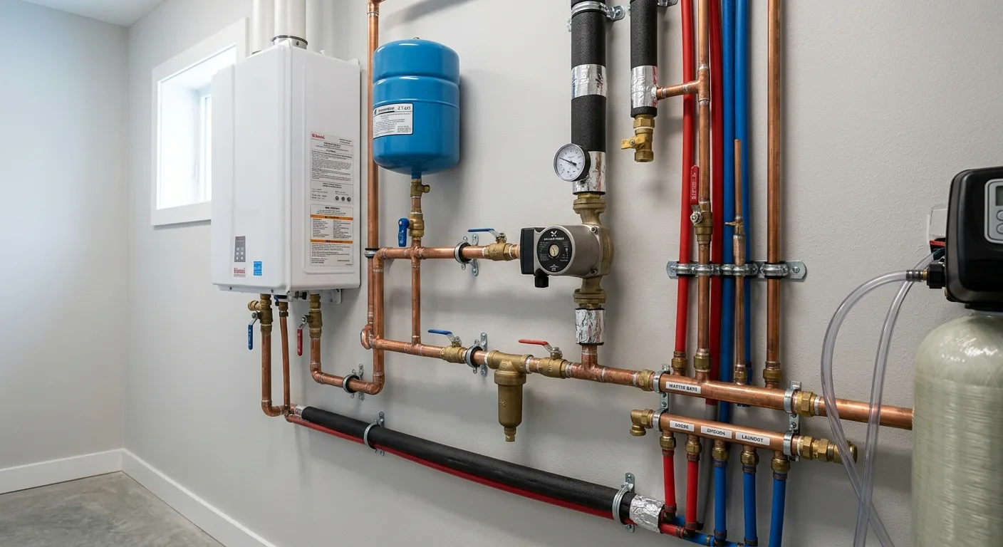 Residential plumbing repair project in the east metro, MN