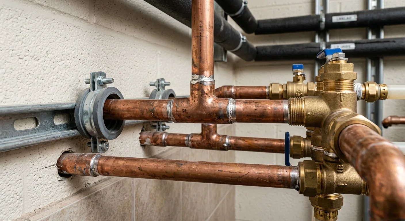 Residential plumbing repair project in the east metro, MN