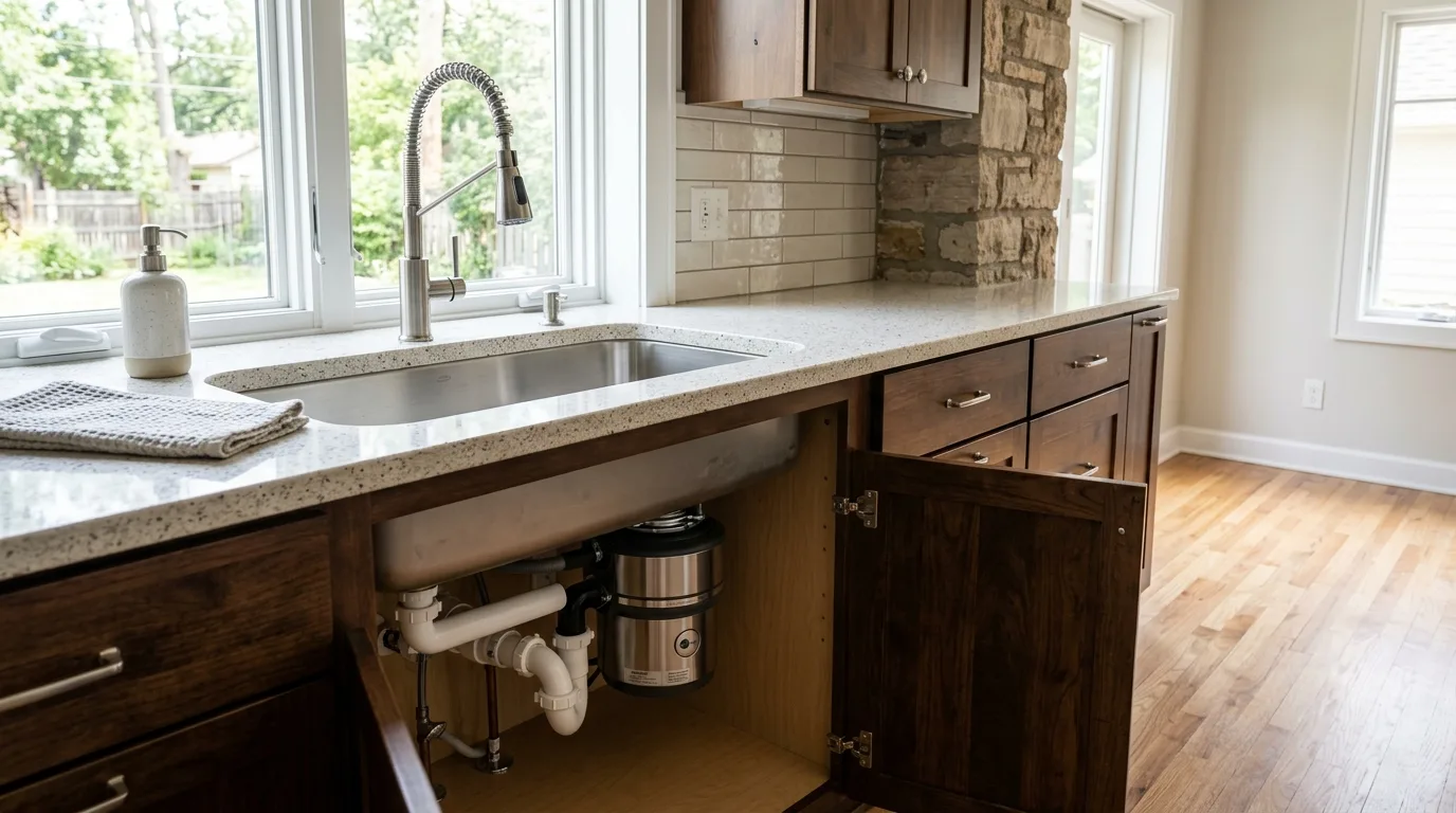 garbage disposal repair work, professional service in the east metro, MN