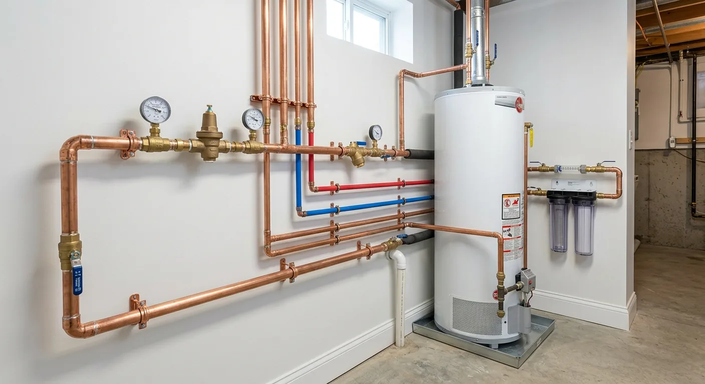 Residential plumbing repair project in the east metro, MN
