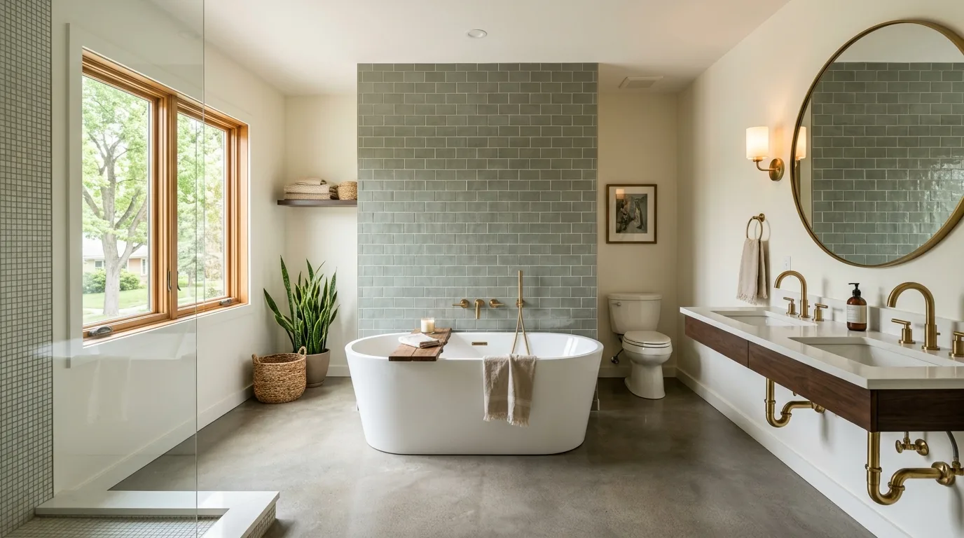 Residential plumbing repair project in the east metro, MN