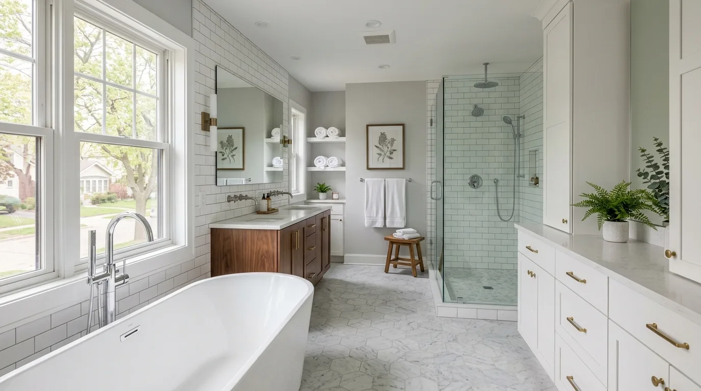 Residential plumbing repair project in the east metro, MN