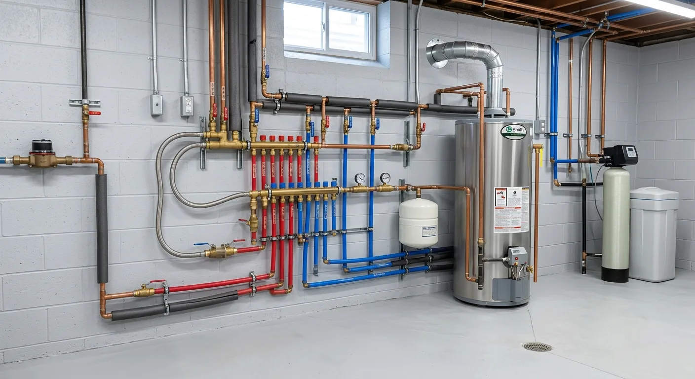 Residential plumbing repair project in the east metro, MN