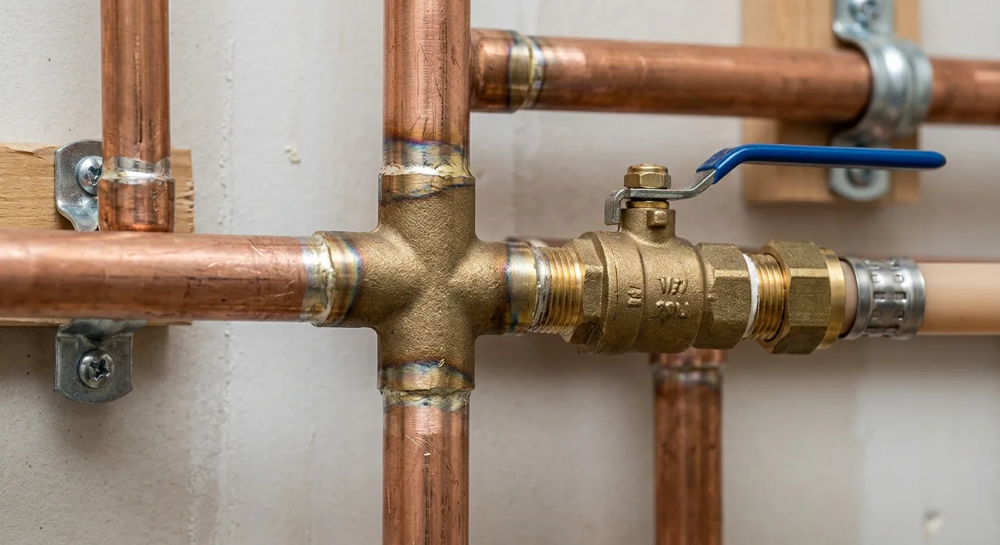 Residential plumbing repair project in the east metro, MN