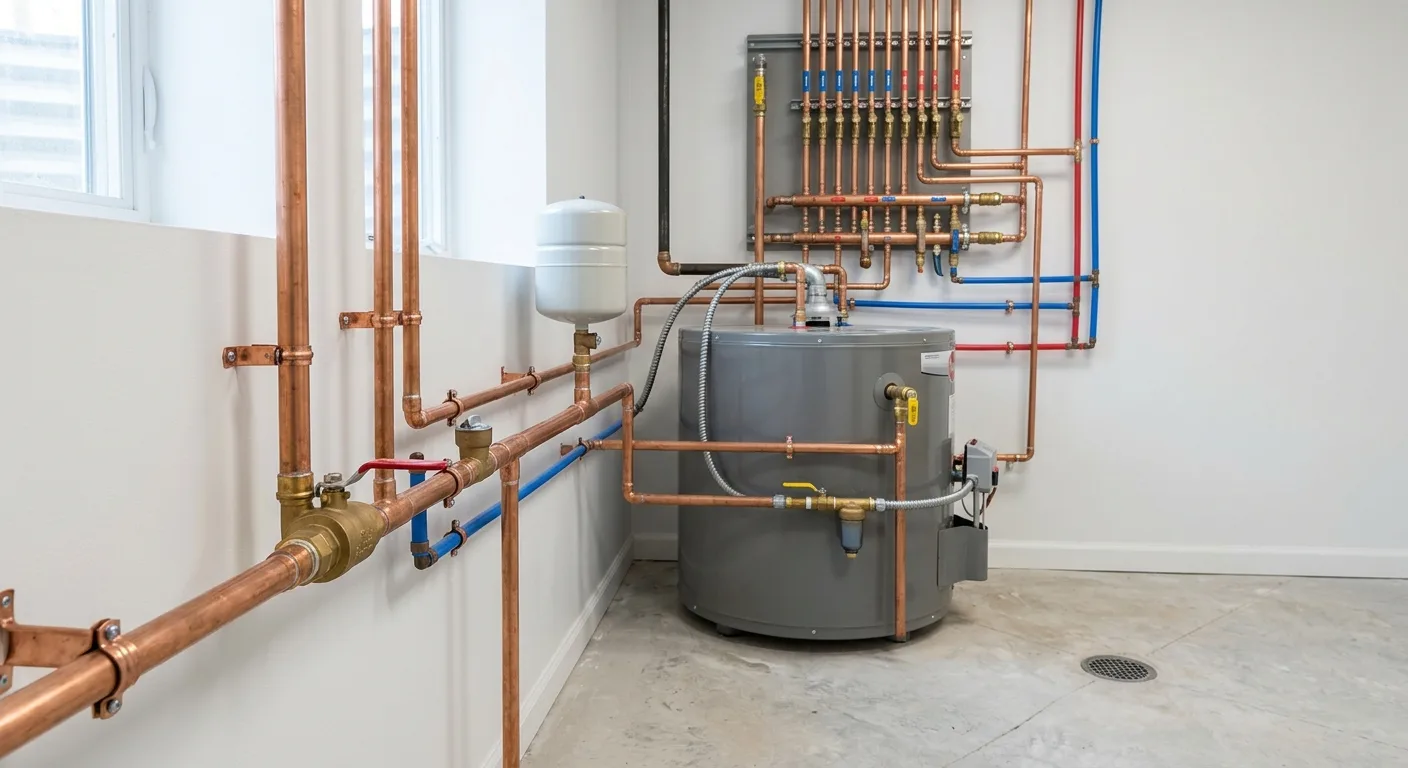 Residential plumbing repair project in the east metro, MN