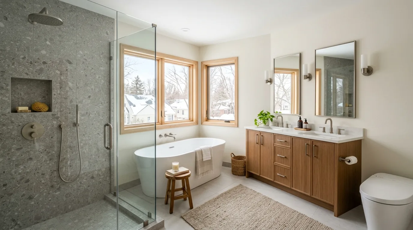 Residential plumbing repair project in the east metro, MN