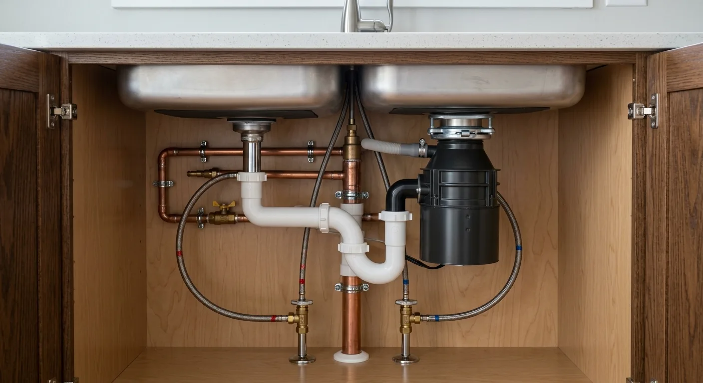 Residential plumbing repair project in the east metro, MN