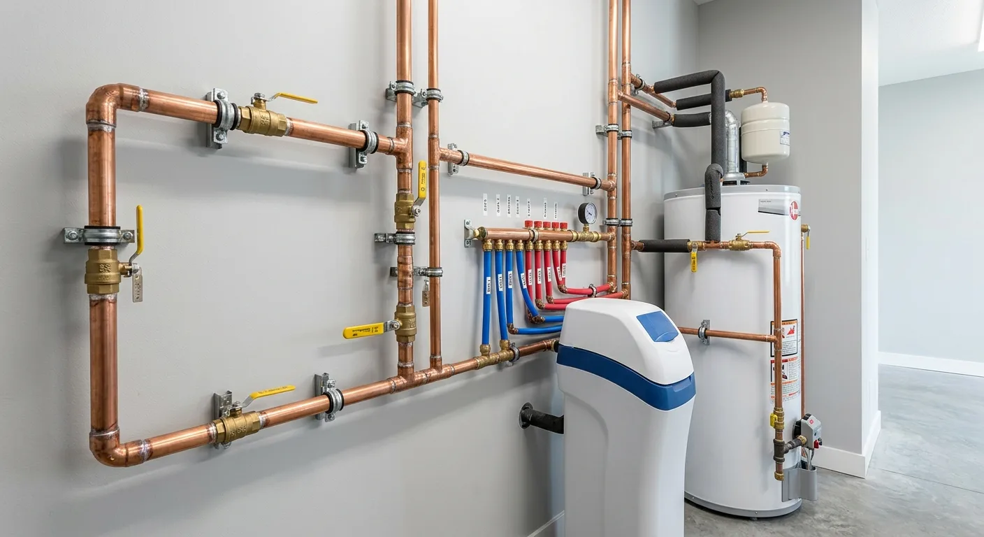 Residential plumbing repair project in the east metro, MN