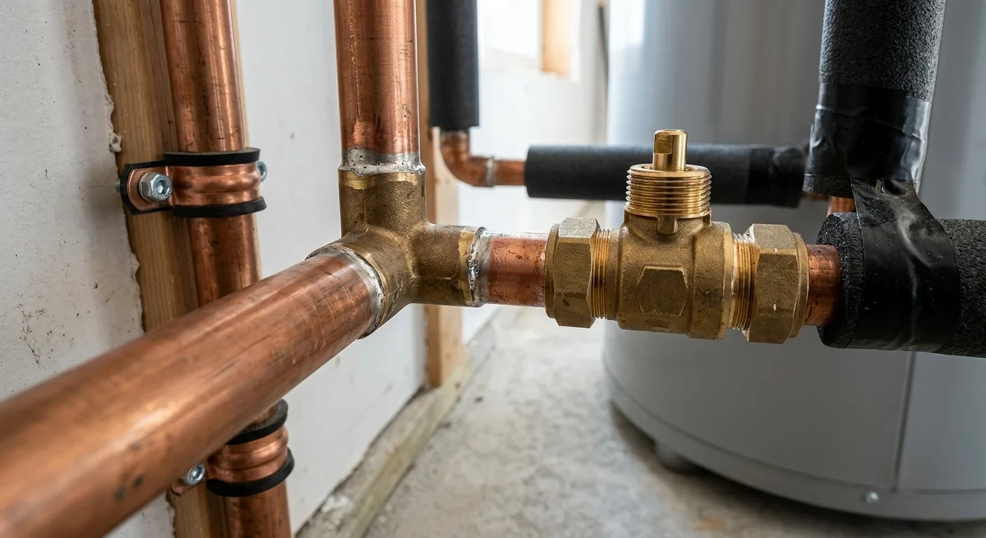 Residential plumbing repair project in the east metro, MN