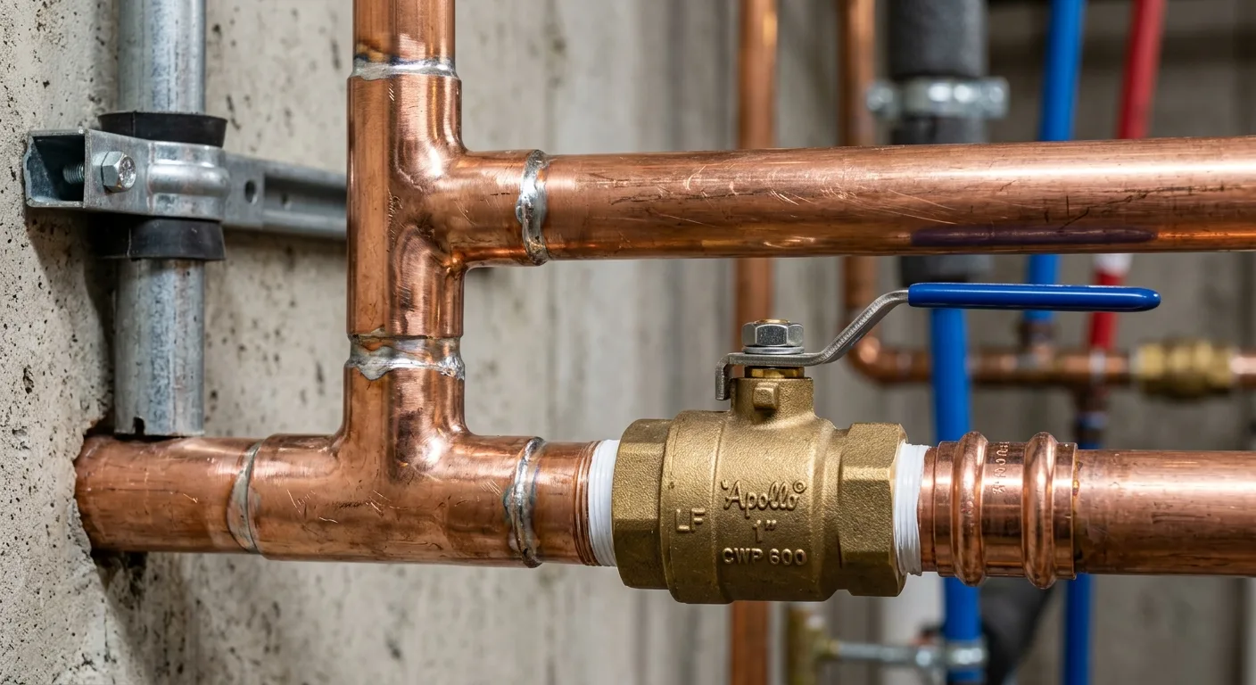 Residential plumbing repair project in the east metro, MN