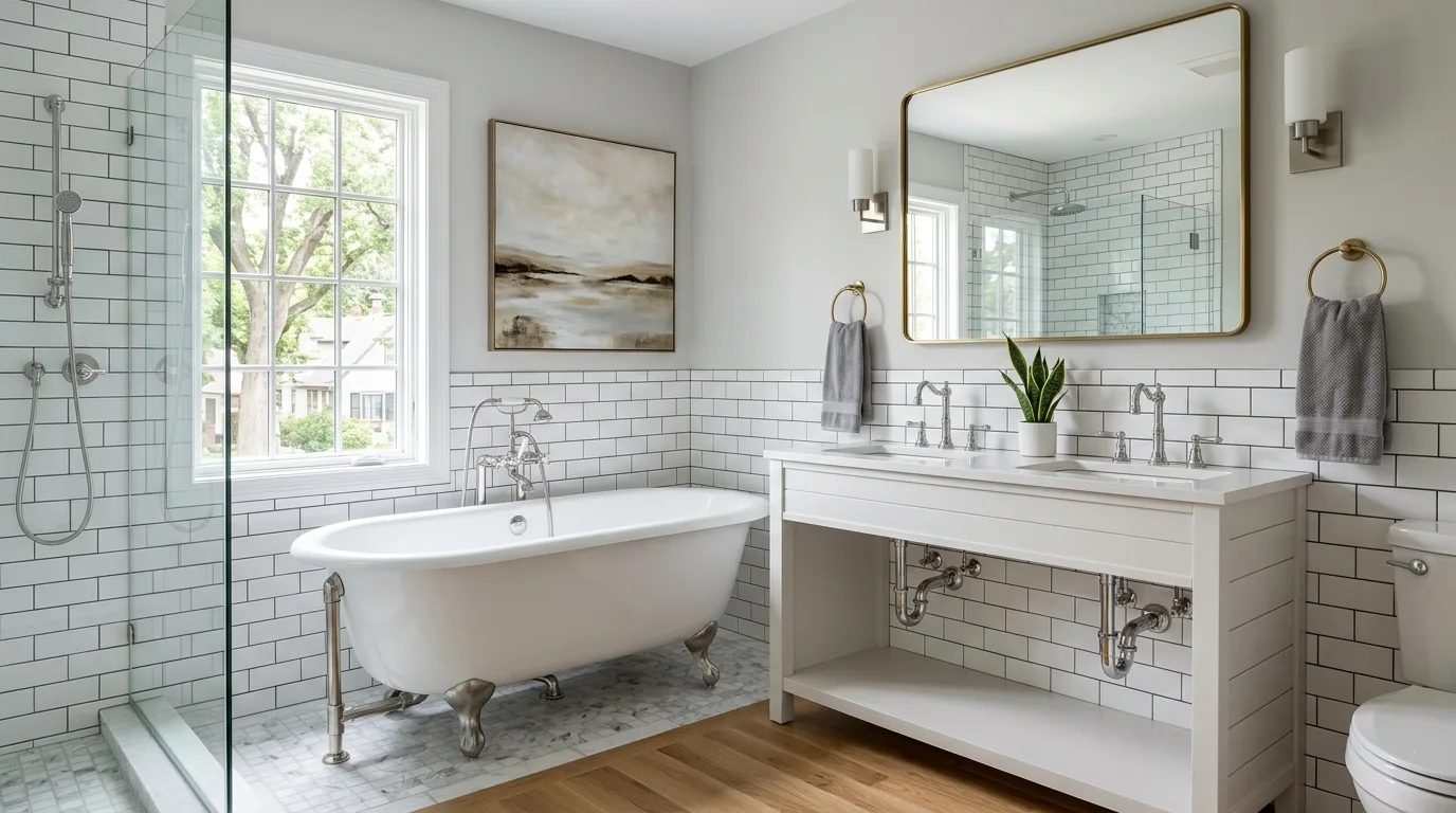 Residential plumbing repair project in the east metro, MN
