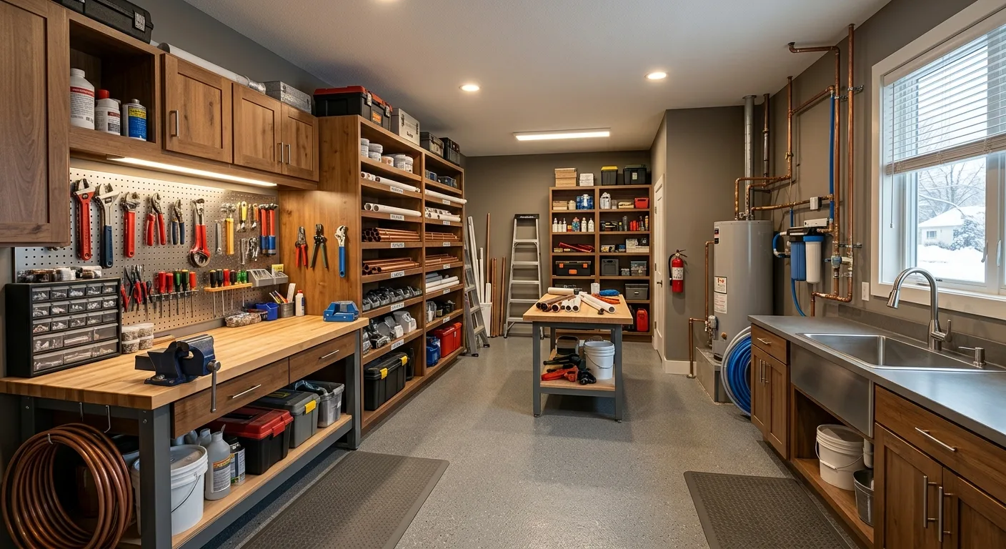 Residential plumbing repair project in the east metro, MN