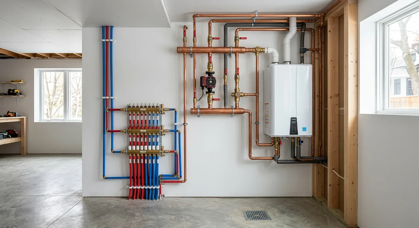 Residential plumbing repair project in the east metro, MN