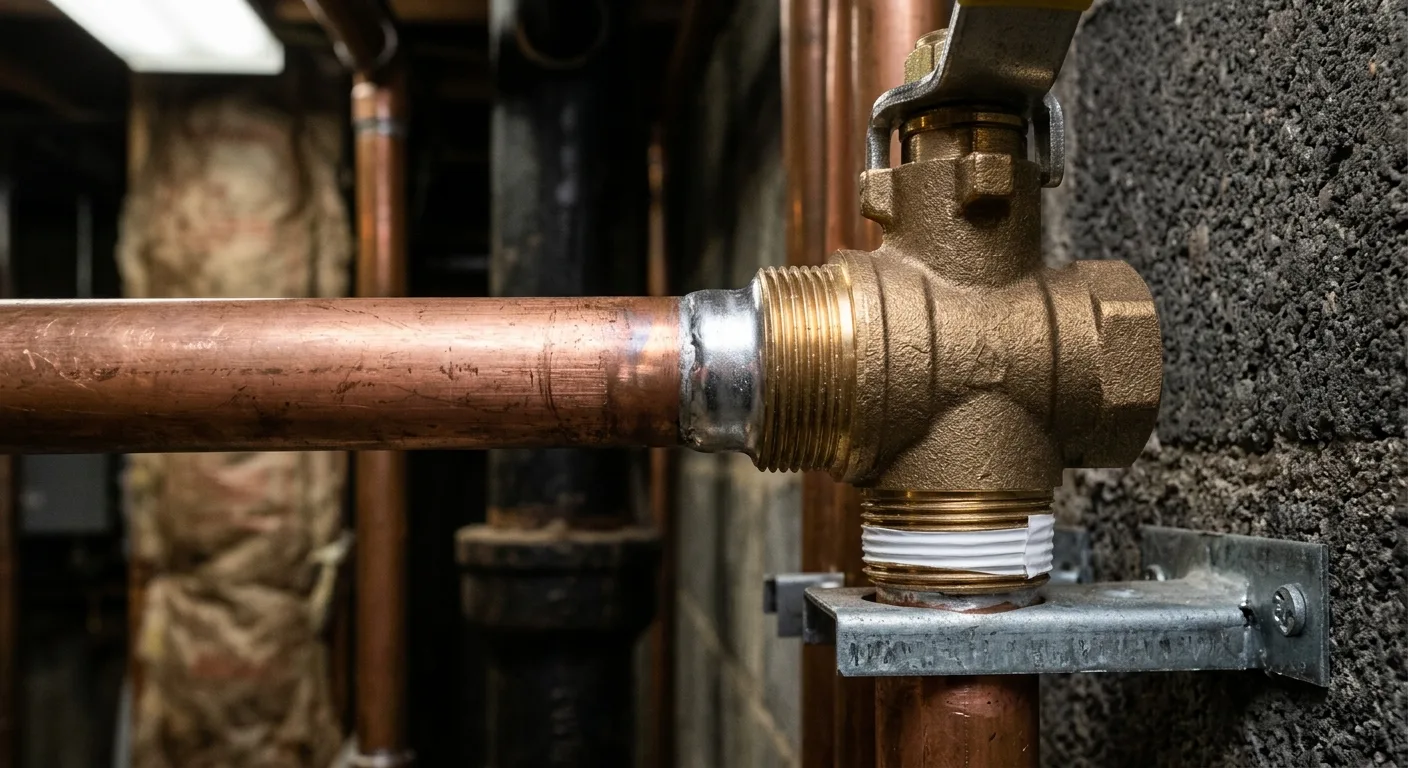Residential plumbing repair project in the east metro, MN
