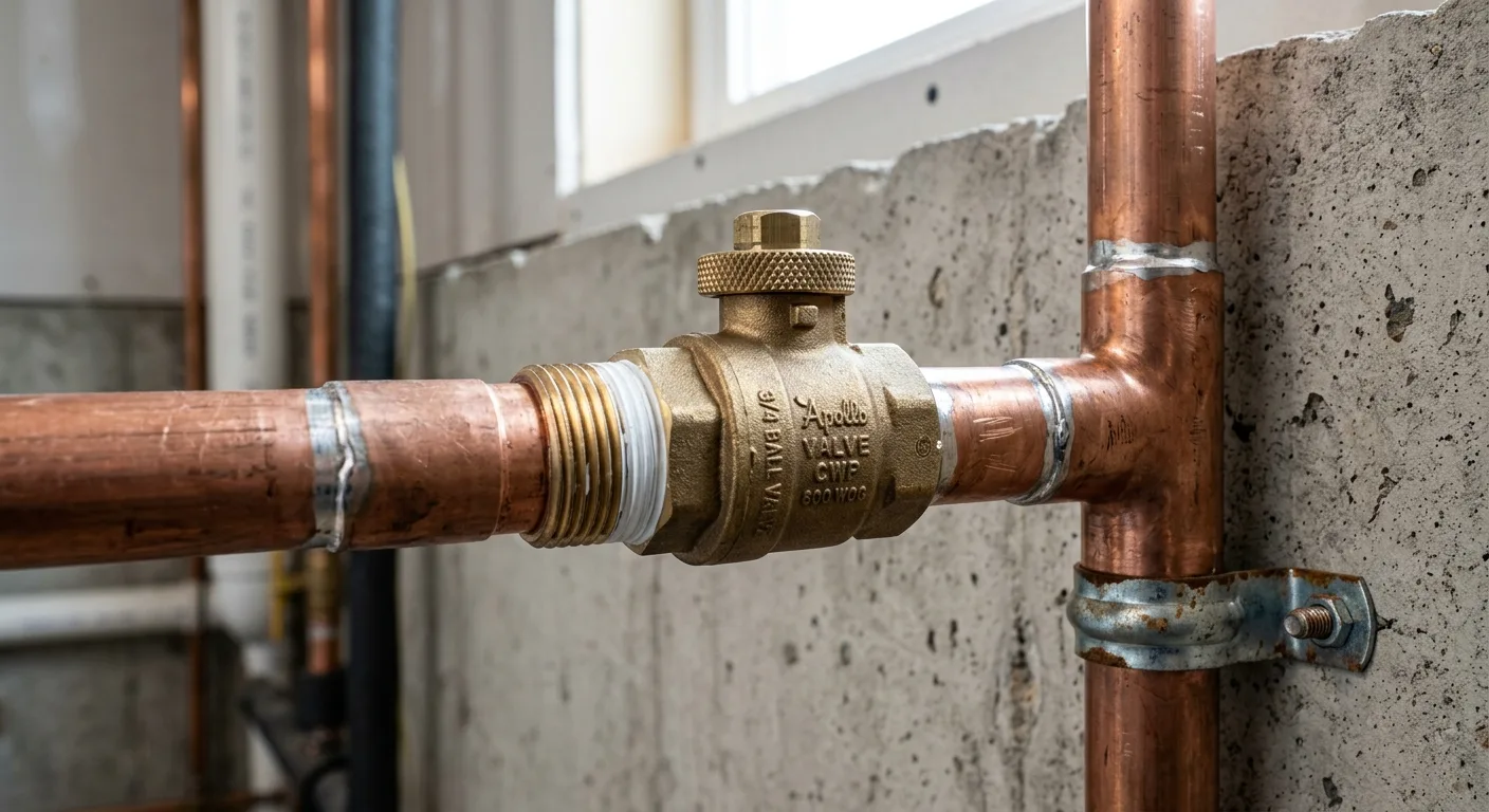 Residential plumbing repair project in the east metro, MN