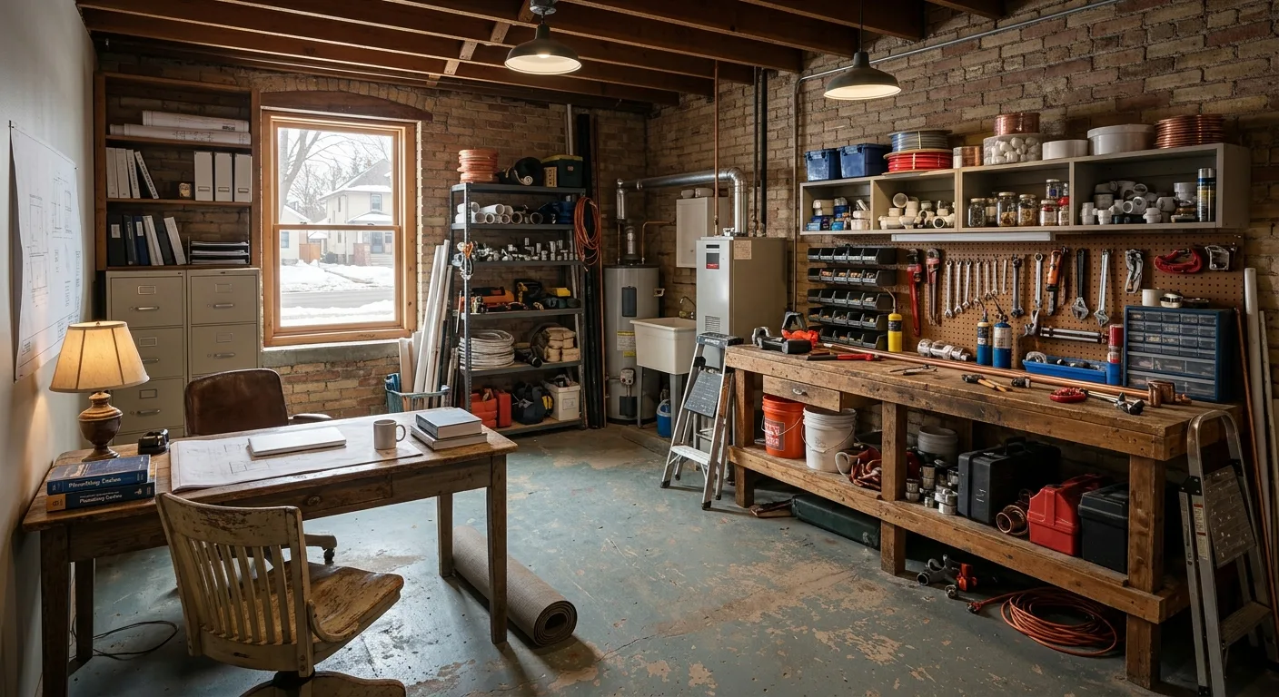 Residential plumbing repair project in the east metro, MN