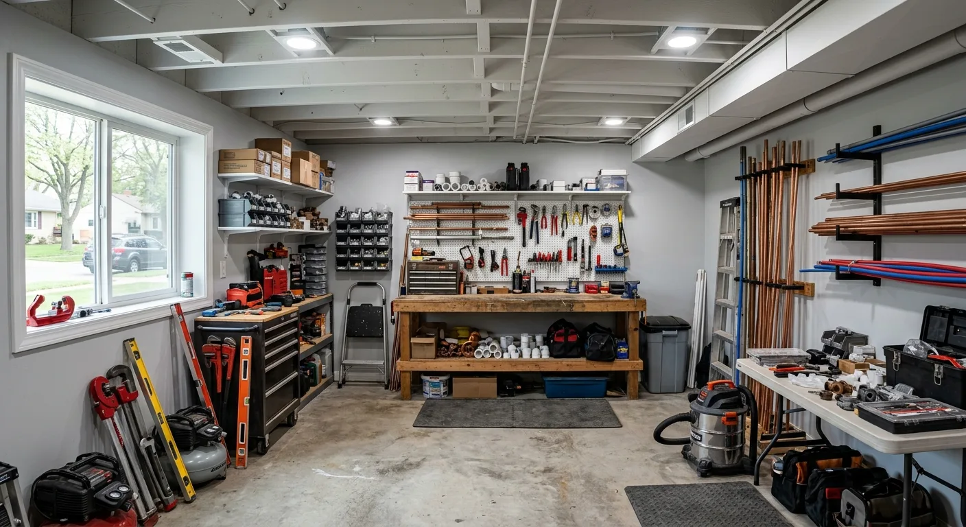 Residential plumbing repair project in the east metro, MN