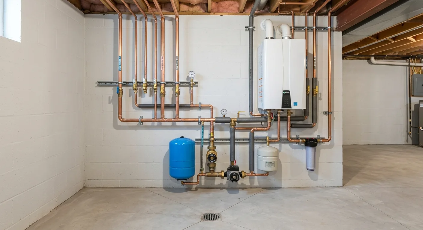 Residential plumbing repair project in the east metro, MN