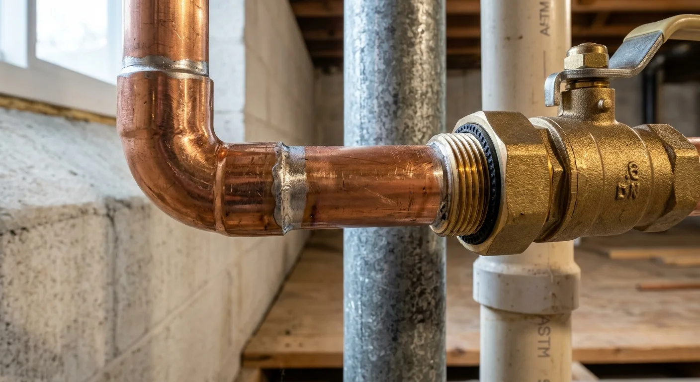 Residential plumbing repair project in the east metro, MN
