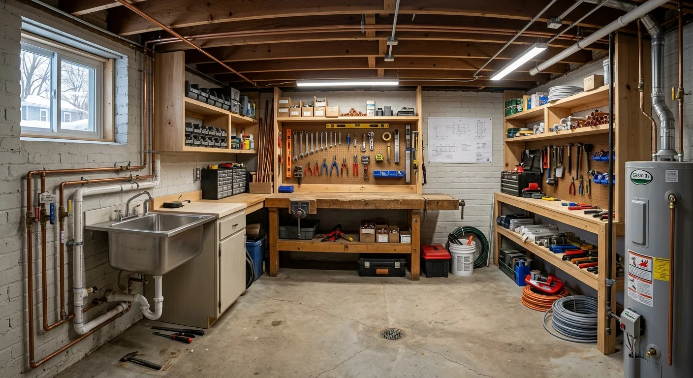 Residential plumbing repair project in the east metro, MN