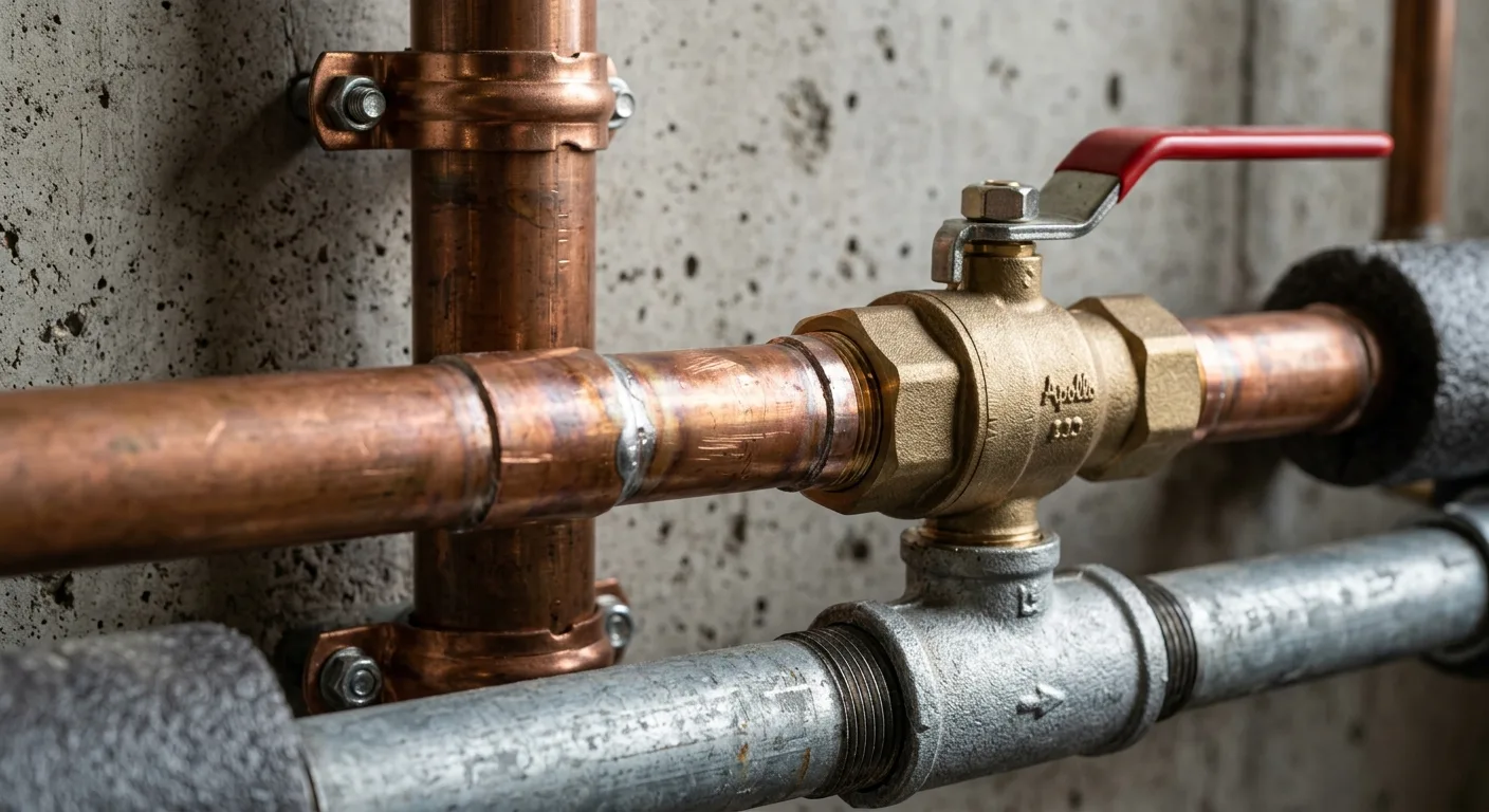 Residential plumbing repair project in the east metro, MN