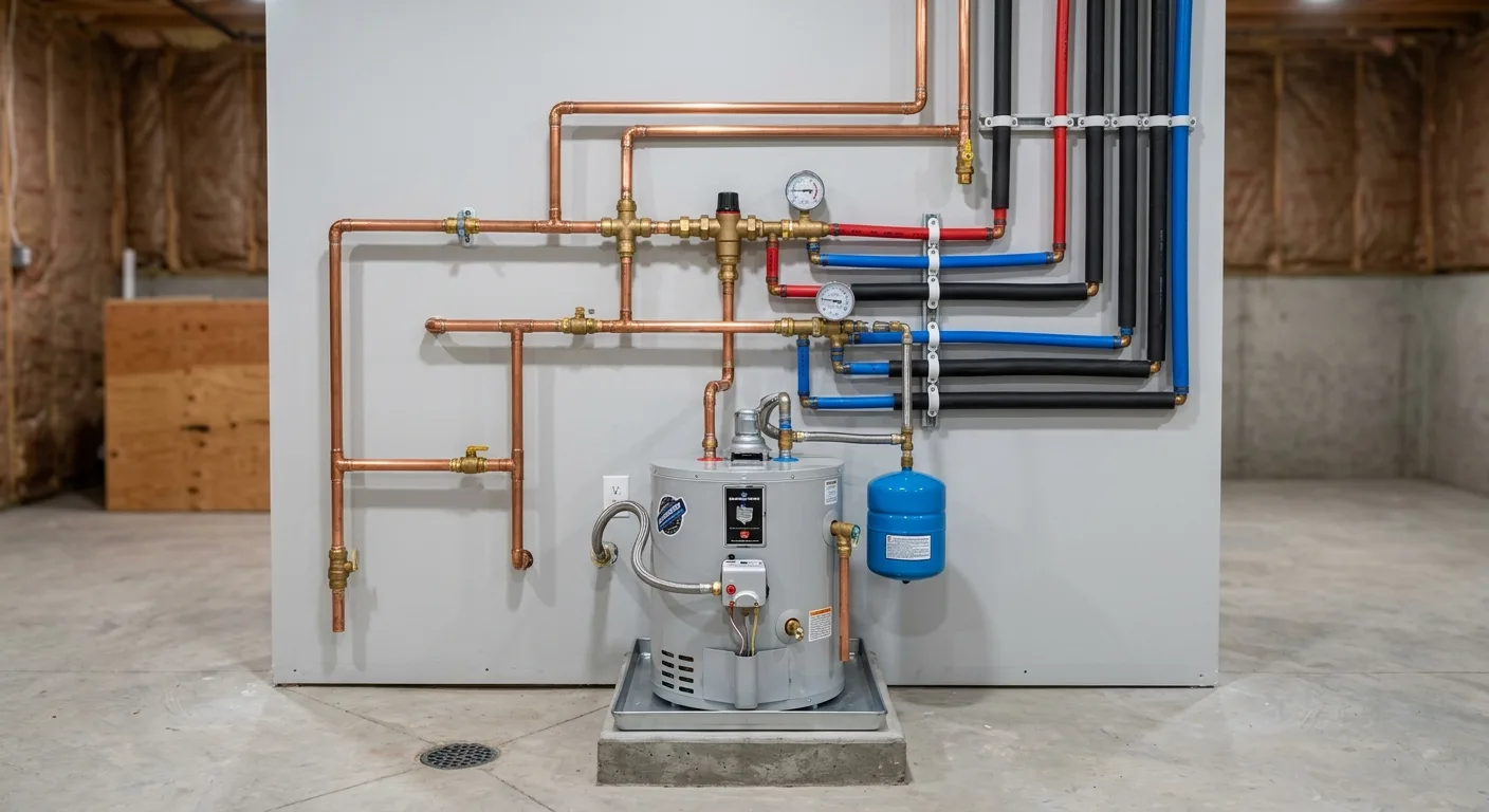 Residential plumbing repair project in the east metro, MN