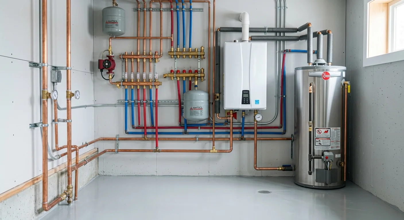 Residential plumbing repair project in the east metro, MN