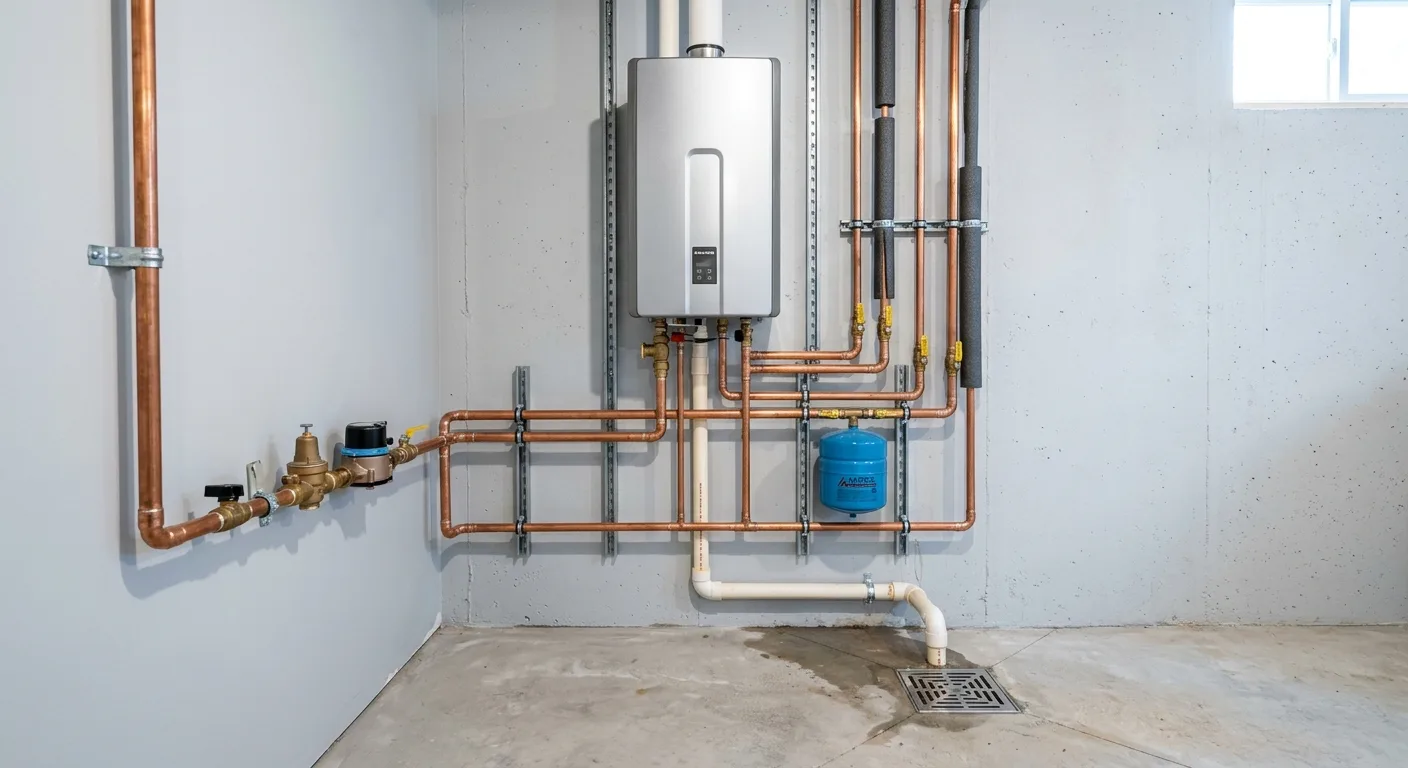 Residential plumbing repair project in the east metro, MN