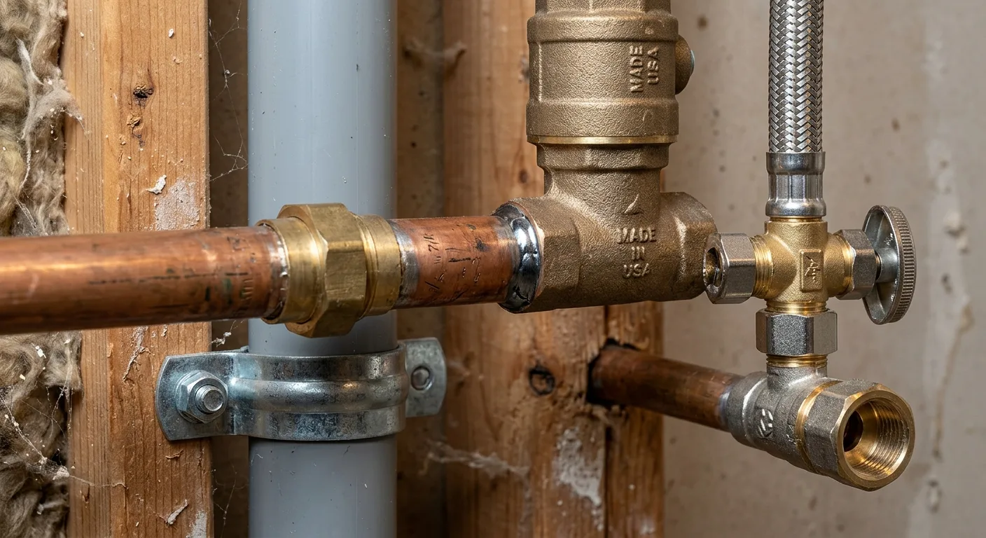 Residential plumbing repair project in the east metro, MN