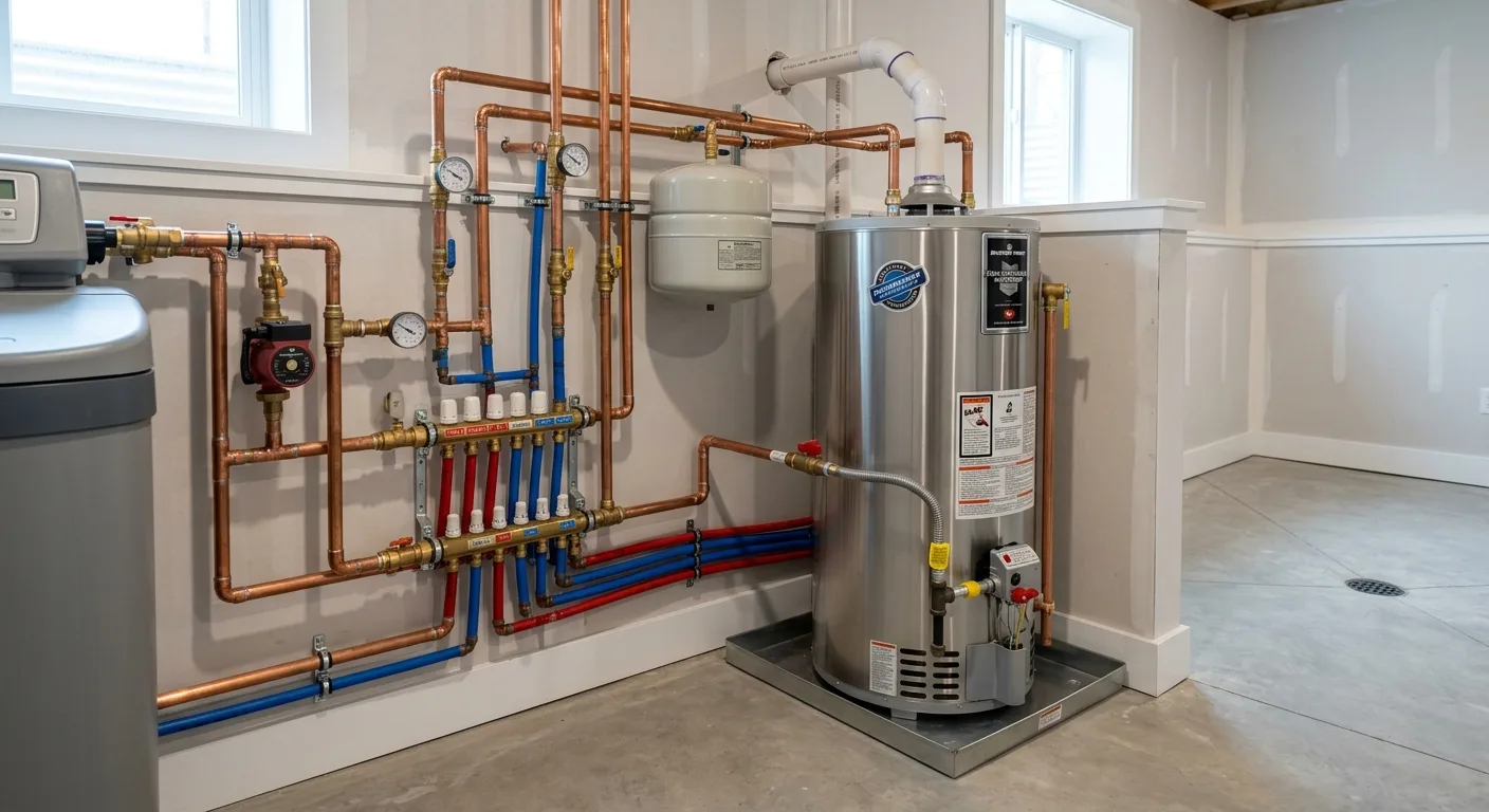 Residential plumbing repair project in the east metro, MN